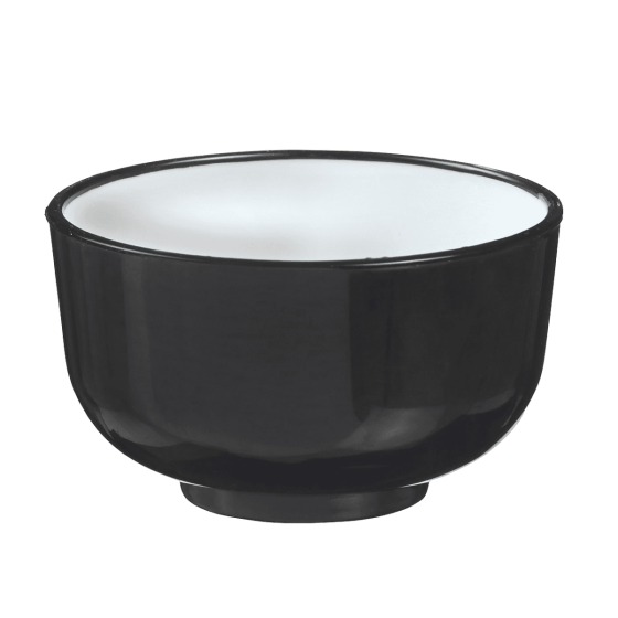 Mini bol Thaï noir et blanc 30 ml