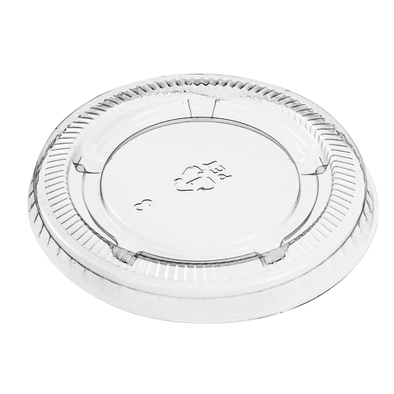 Couvercle RPET pour pot à sauce VO57005 et verrine GV10150