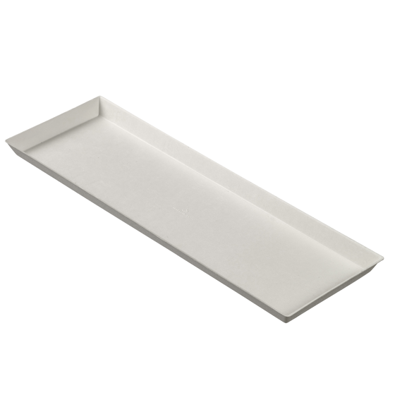 Assiette Quartz pulpe de canne 335x110 mm