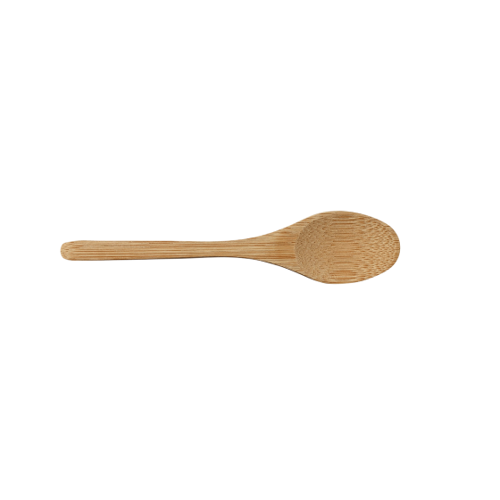 Cucchiaino in bambù da 130 x 27 mm