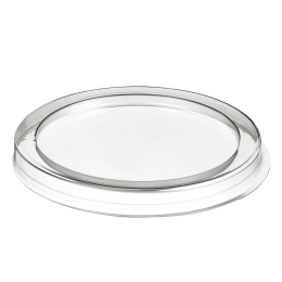 Couvercle pour pot en carton ou fibre de bambou 135 ml