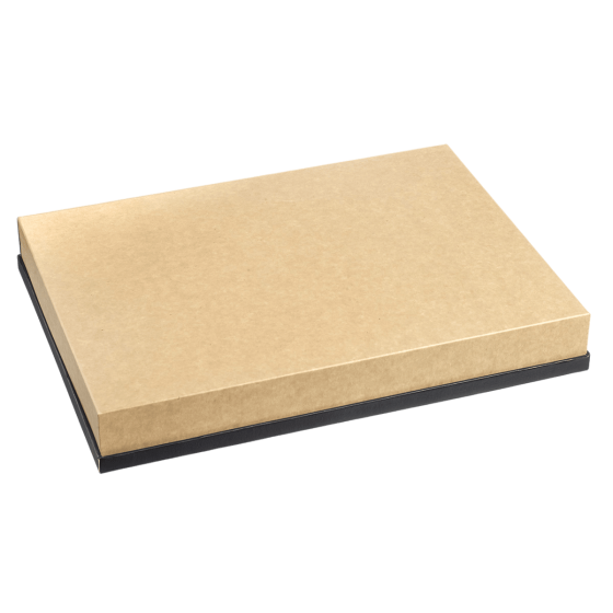 Plateau Fenix noir mat laminé 380x275 mm (Atlas 1/1)