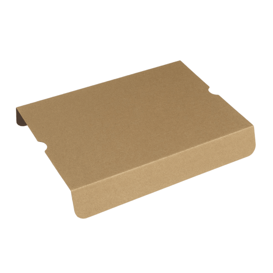 Coperchio per vassoio di legno impilabile 380x275x66 mm