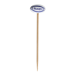 Stecchino Rugby da 100 mm
