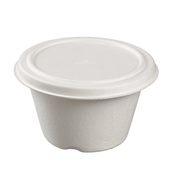 Ciotolina Bodega in polpa di canna laminata da 300 ml