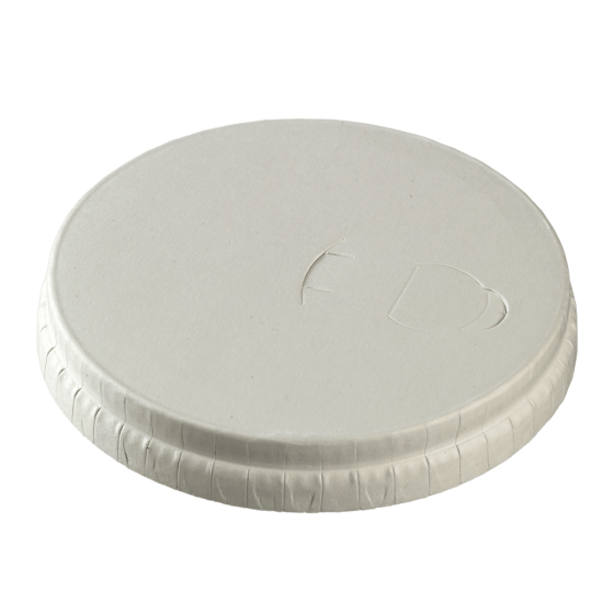 Coperchio in polpa di canna per bicchieri 200 ml