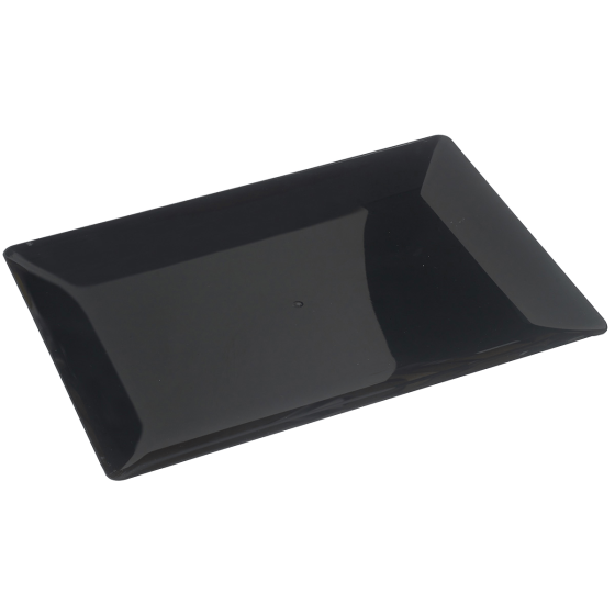 Vassoio Fluid' nero da 340 x 240 mm