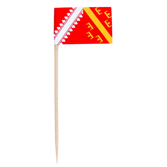 Stecchino bandiera Alsazia