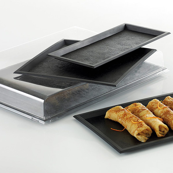 Plateau texture Ardoise 295x195 mm