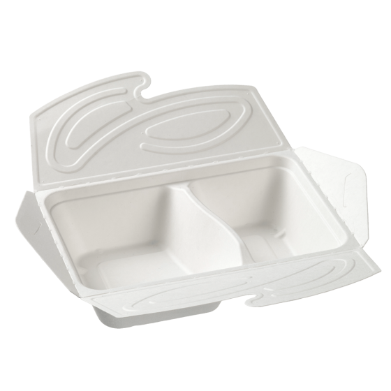 Vaschetta Quantum con chiusura incrociata 300+465 ml