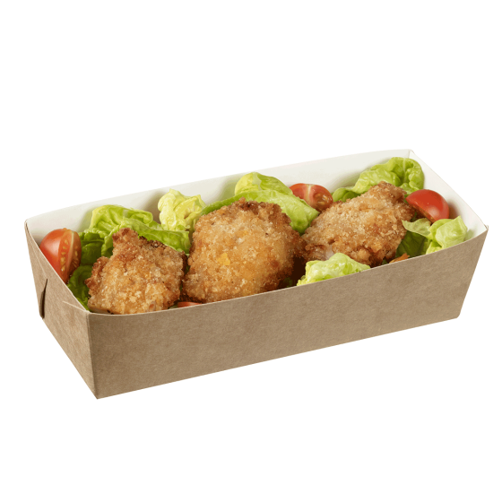 Cesto per insalata + coperchio e fascetta di chiusura 650ml