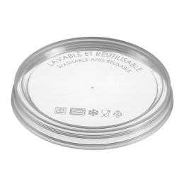 Couvercle PP pour pot Bodega SAN 190 et 235 ml