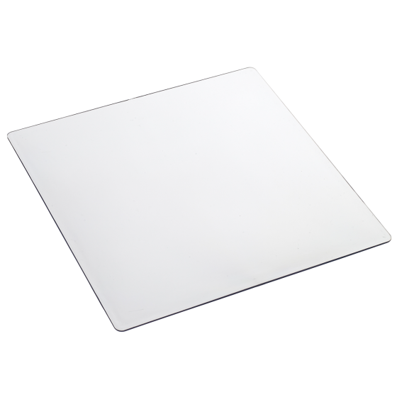 Piatto Fluid' quadrato PS 200x200 mm