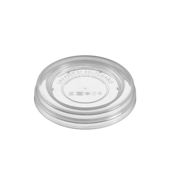 Coperchio in PP per vasetto Authentik in SAN da 140 ml