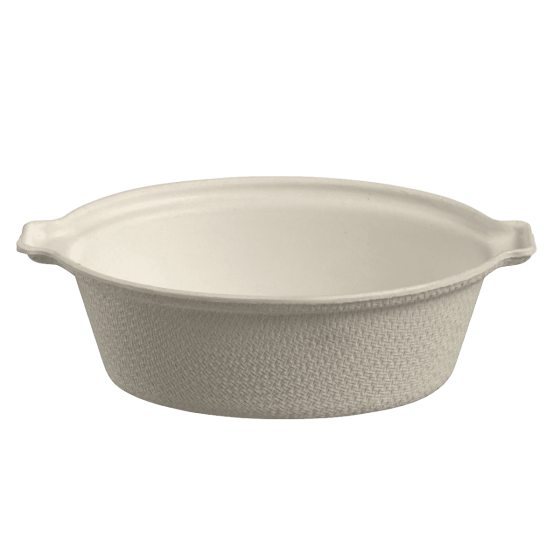 Cocotte Eskoffié in polpa di canna bianca laminata da 50 ml
