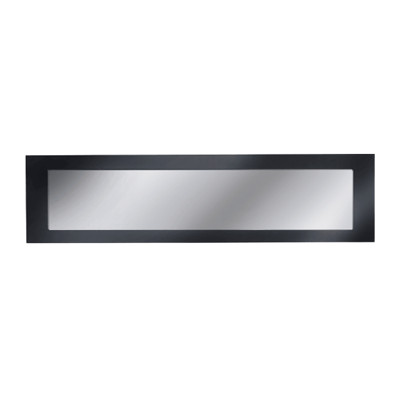Vassoio Infinity in PMMA 300x76 mm