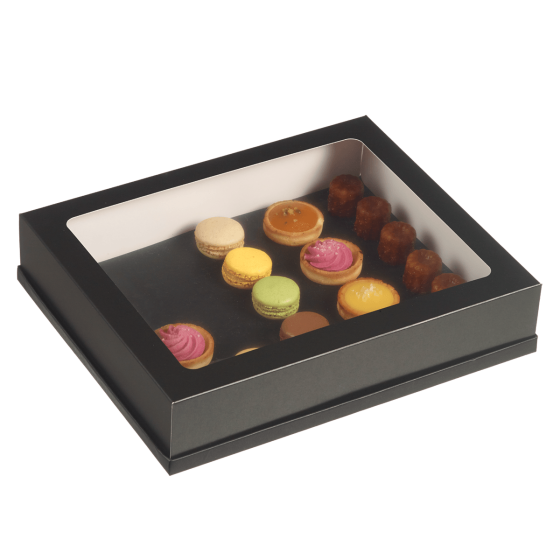 Plateau Fenix noir mat 325x265 mm (1/2 GN) Plateau Fenix noir mat 325x265 mm (1/2 GN)