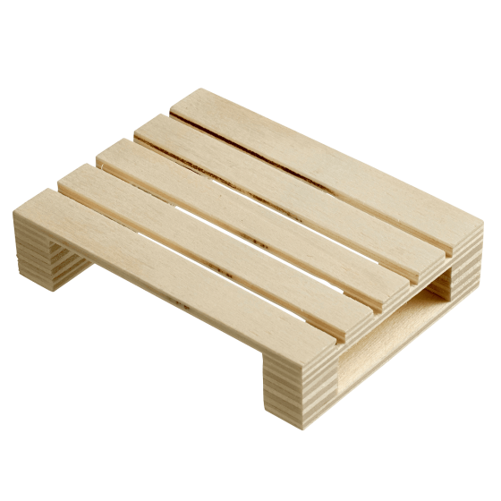 Mini Palette bois 80x60 mm Mini Palette bois 80x60 mm