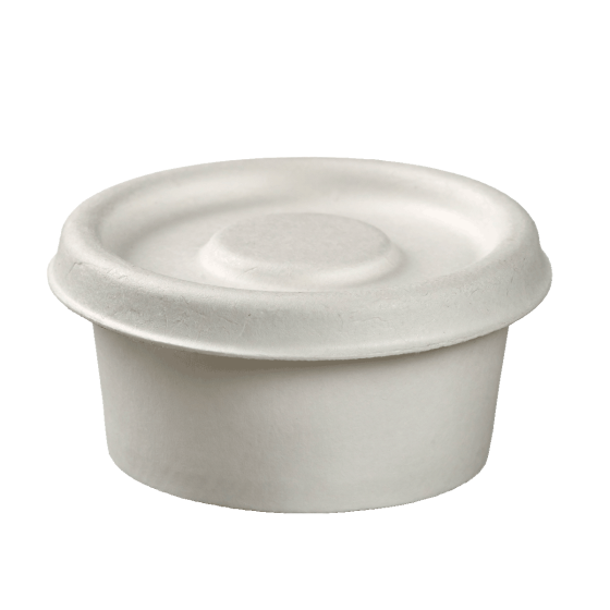 Couvercle pulpe de canne pour pot à sauce 50 ml Couvercle pulpe de canne pour pot à sauce 50 ml