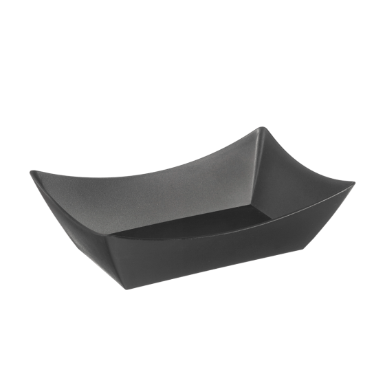 Vaschetta svasata LOOP PP nero 700 ml