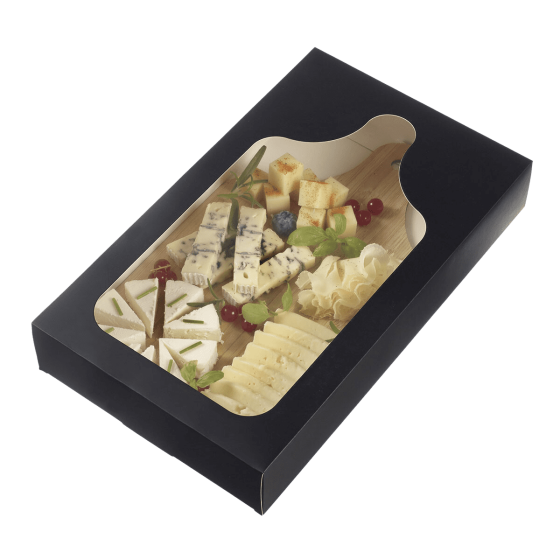 Boîte carton fenêtre pour planche Bistro 300x180 mm par 10 Boîte carton fenêtre pour planche Bistro 300x180 mm par 10