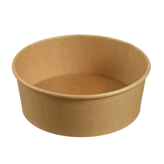 Insalatiera tonda Ecokraft2 con coperchio da 1.300 ml Insalatiera tonda Ecokraft2 con coperchio da 1.300 ml