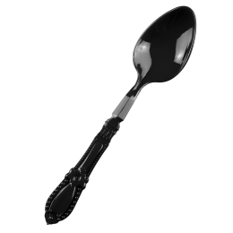 Mini cucchiaio Baroque nero PS - 20 pacchi da 50