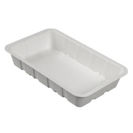 Vaschetta GN1/4 in polpa di canna laminata 1.400 ml