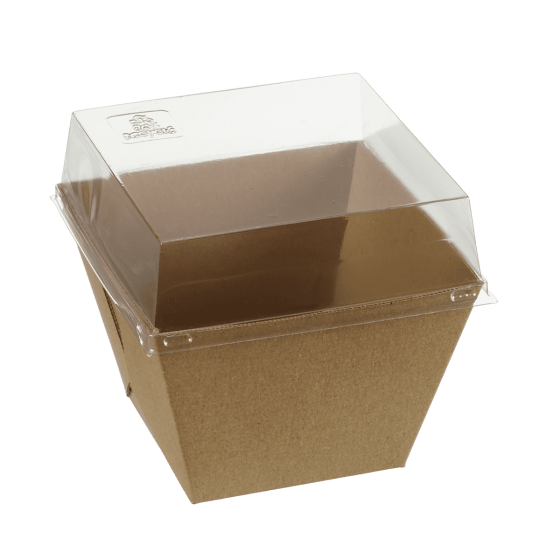 Barquette Quartz haute carton avec lamination + couv 1000 ml Barquette Quartz haute carton avec lamination + couv 1000 ml