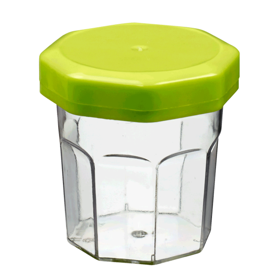 Mini vasetti Marmellata multicolore PS 60ml - 12 pacchi da 6 Mini vasetti Marmellata multicolore PS 60ml - 12 pacchi da 6