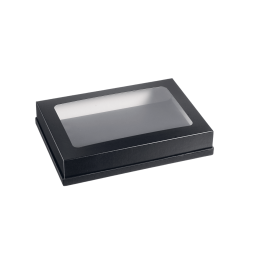 Coperchio nero con finestra per vassoio Fenix Atlas 1/2