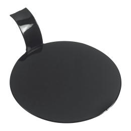 Alzata per pasticceria Disc' nera Ø80 mm