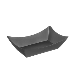 Vaschetta Snacking LOOP in PP antracite 500 ml