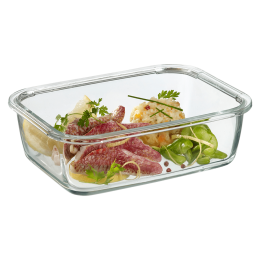 Barquette en verre 1970 ml