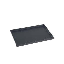 Plateau Fenix noir mat laminé 275x190 mm (Atlas 1/2)