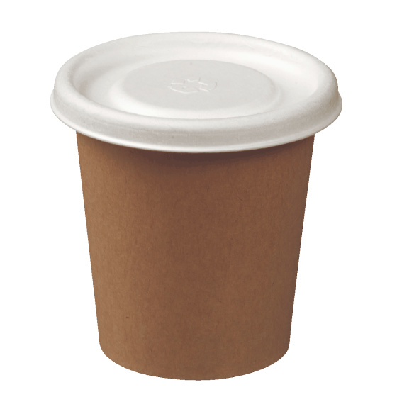 Couvercle pulpe de canne pour gobelet 140 ml