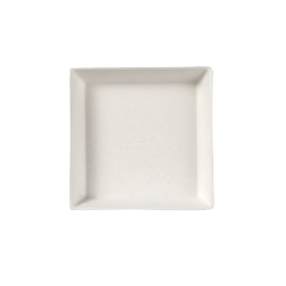 Piatto Quartz in polpa di canna da 90 x 90 mm