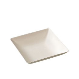 Mini Assiette Imagine pulpe de canne 65x65 mm