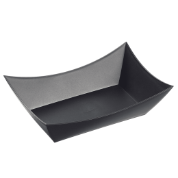 Barquette Snacking LOOP PP noir 700 ml