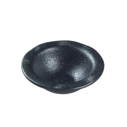 Ciotolina Pasta Raviola tonda ceramica nera 30 ml