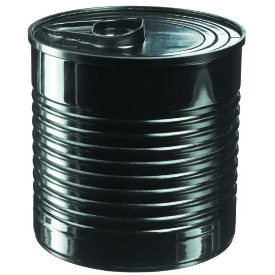 Ciotolina Conserve nera da 220 ml