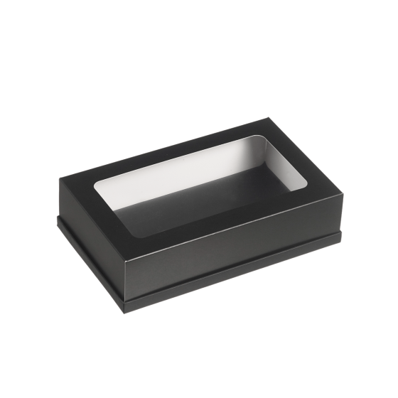 Coperchio nero con finestra per vassoio Fenix 1/4 GN