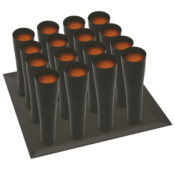 Plateau Odyssée noir 16 flûtes