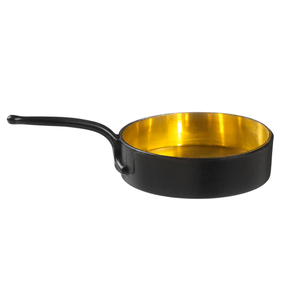 Poêle Eskoffié noire/dorée 25 ml