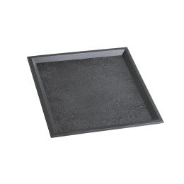 Plateau texture Ardoise 240x240 mm