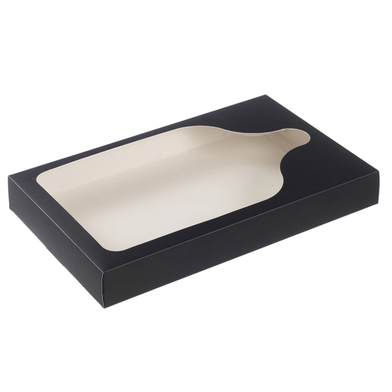 Scatola cartone con finestrella per tagliere Bistro 400x250