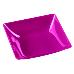 Coupelle Fluid' mauve PS - 10 paquets de 6