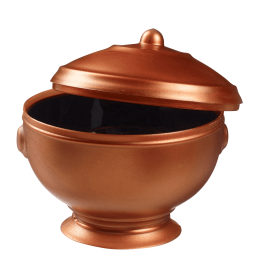 Soupière Eskoffié cuivrée/noire 60 ml