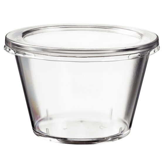 Coperchio per barattolo Authentik in PET da 250 e 330 ml