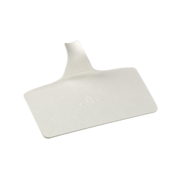 Support à pâtisserie pulpe de canne Palet rectangle 100x55mm